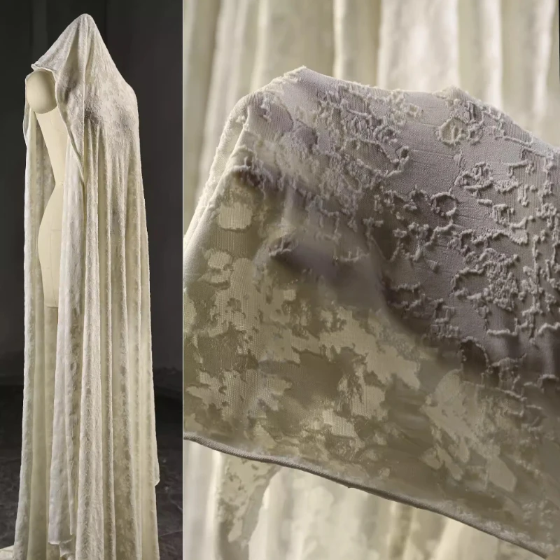 Tecido de Malha de Damasco com - Vintage Sewing Textile avaliação e preço