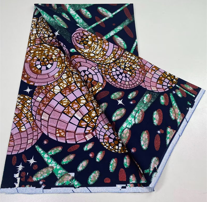 Tecido Wax Africano da Nigéria - Sewing Batik Fabric avaliação e preço