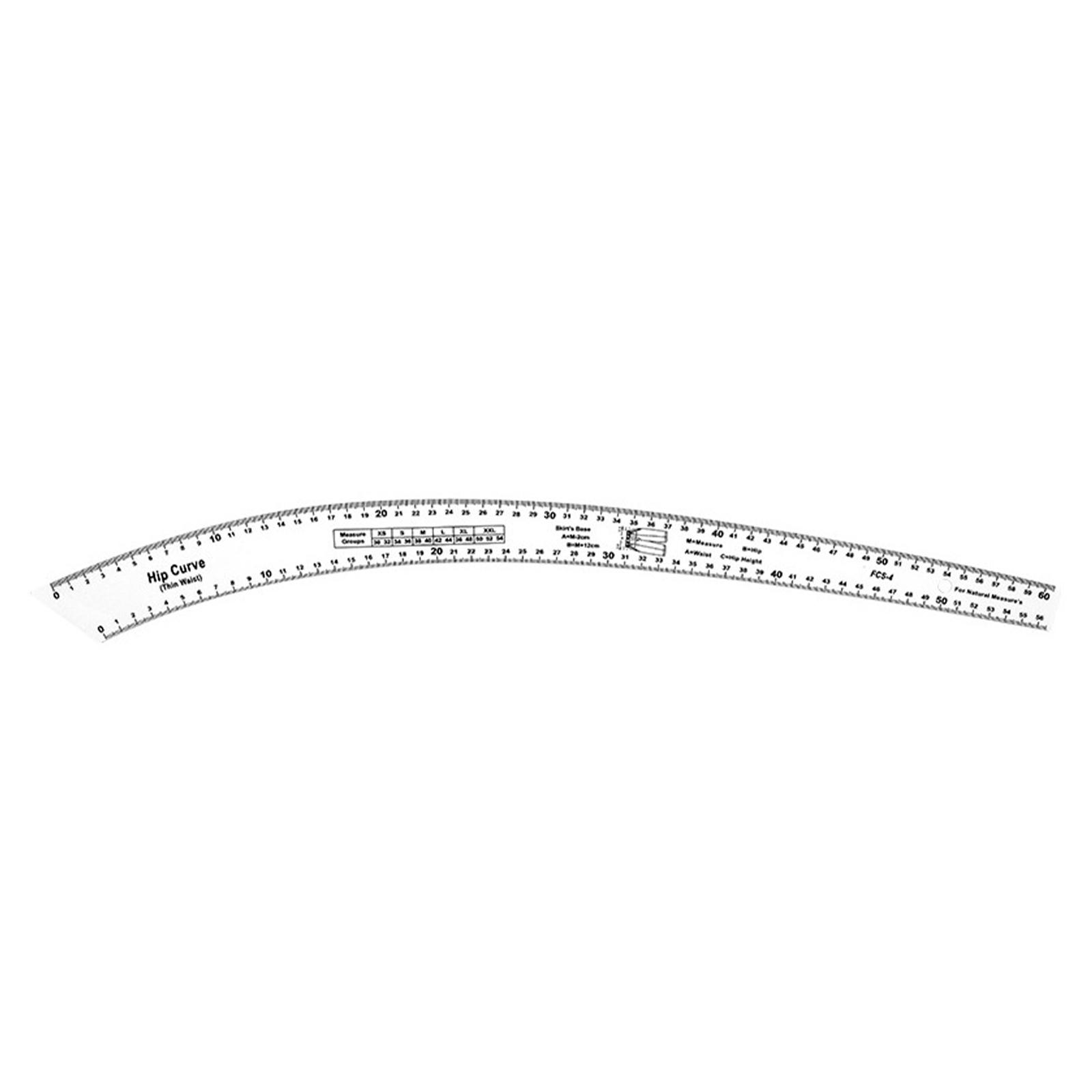 Curva francesa Medida Régua, M - Sewing Gauge Ruler avaliação e preço